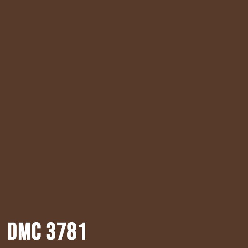 DMC 3781 Mocha Brown - Dark - eckig Diamond Painting Steine 2,5mm von Spielzeughafen