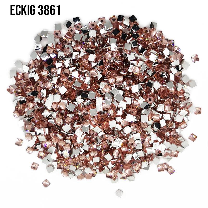 DMC 3861 Cocoa Light - eckig Strass Diamond Painting Steine 2,5mm von Spielzeughafen