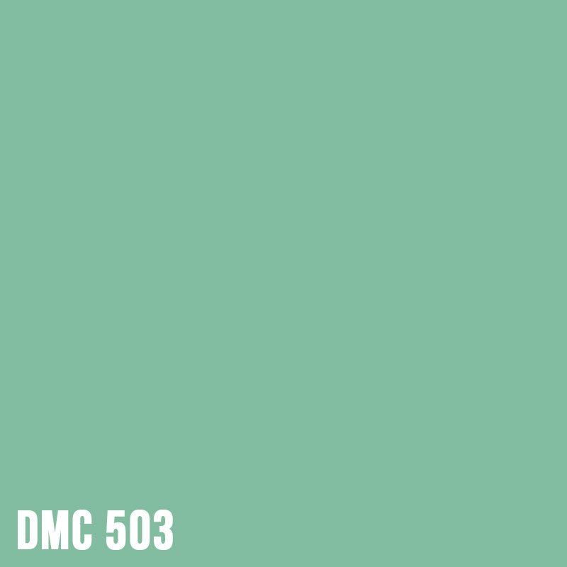DMC 503 Blue Green - Medium - eckig Diamond Painting Steine 2,5mm von Spielzeughafen