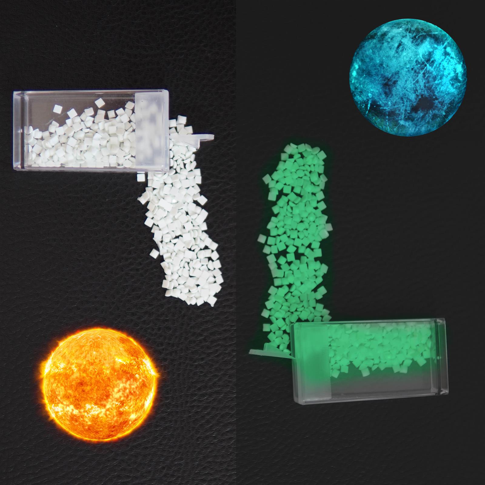 DMC 5200G Snow White Nachtleuchtend - eckig Diamond Painting Steine 2,5mm von Spielzeughafen