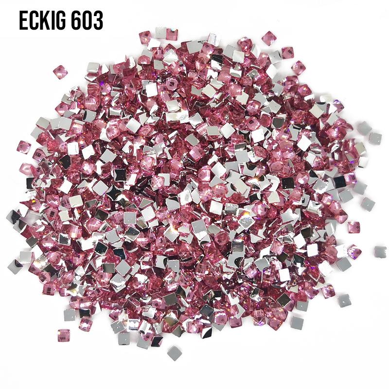 DMC 603 Cranberry - eckig Strass Diamond Painting Steine 2,5mm von Spielzeughafen