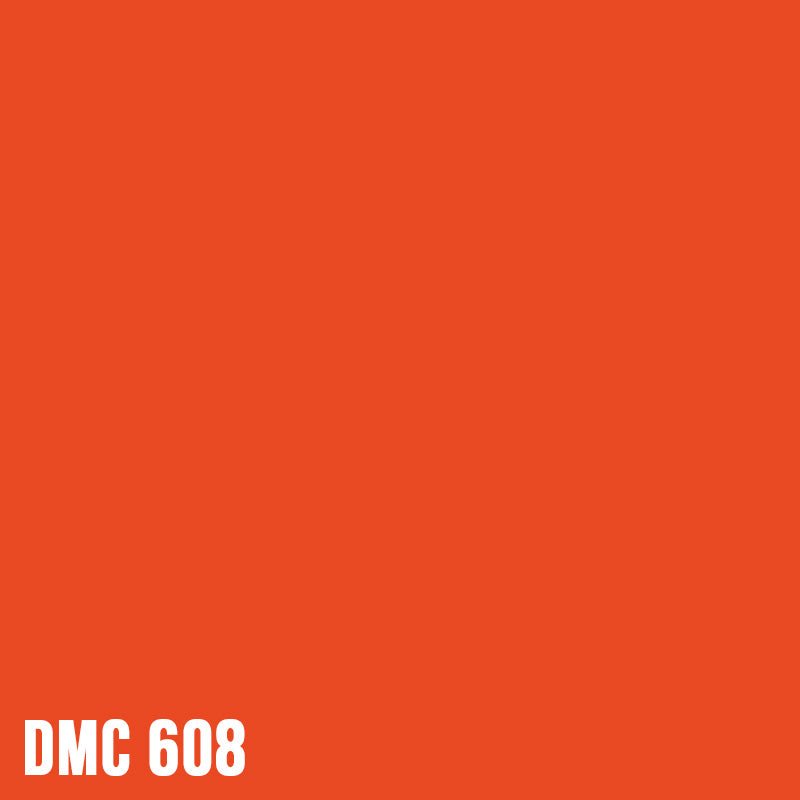 DMC 608 Bright Orange - eckig Diamond Painting Steine 2,5mm von Spielzeughafen