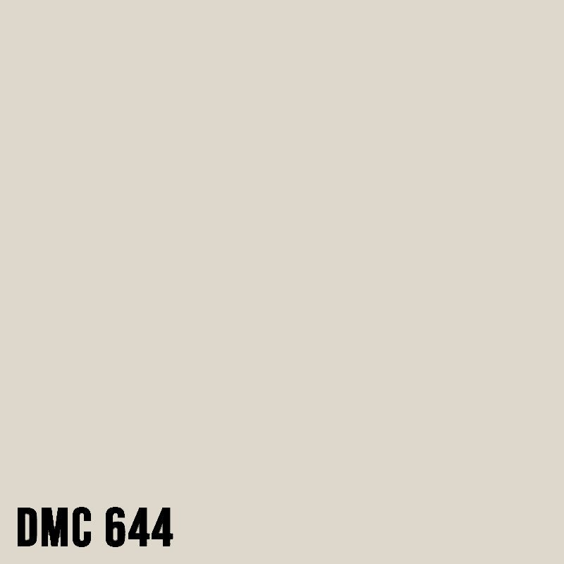 DMC 644 Beige Grey - Medium - eckig Diamond Painting Steine 2,5mm von Spielzeughafen