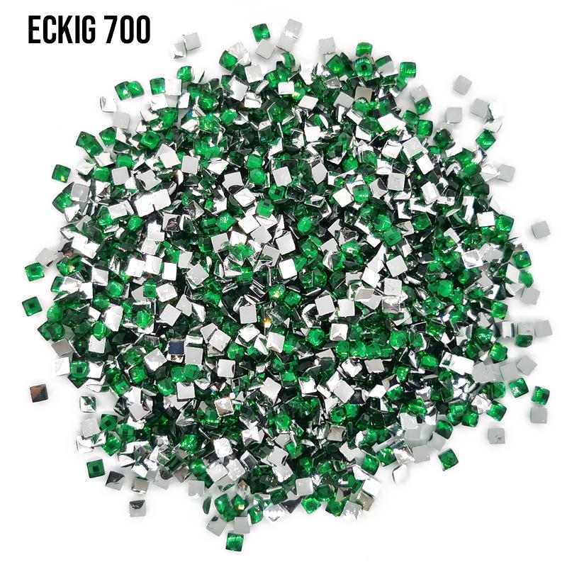 DMC 700 Christmas Green Bright - eckig Strass Diamond Painting Steine 2,5mm von Spielzeughafen