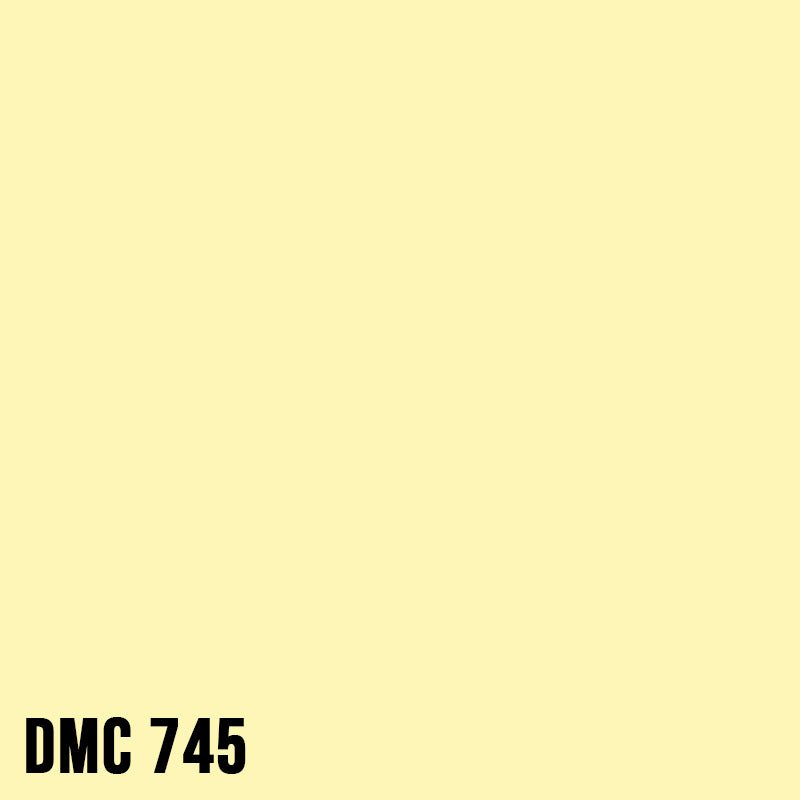 DMC 745 Yellow - Light Pale - eckig Diamond Painting Steine 2,5mm von Spielzeughafen