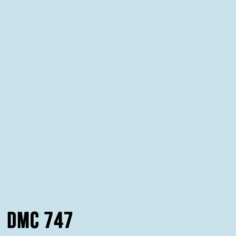DMC 747 Sky Blue - Very Light - eckig Diamond Painting Steine 2,5mm von Spielzeughafen