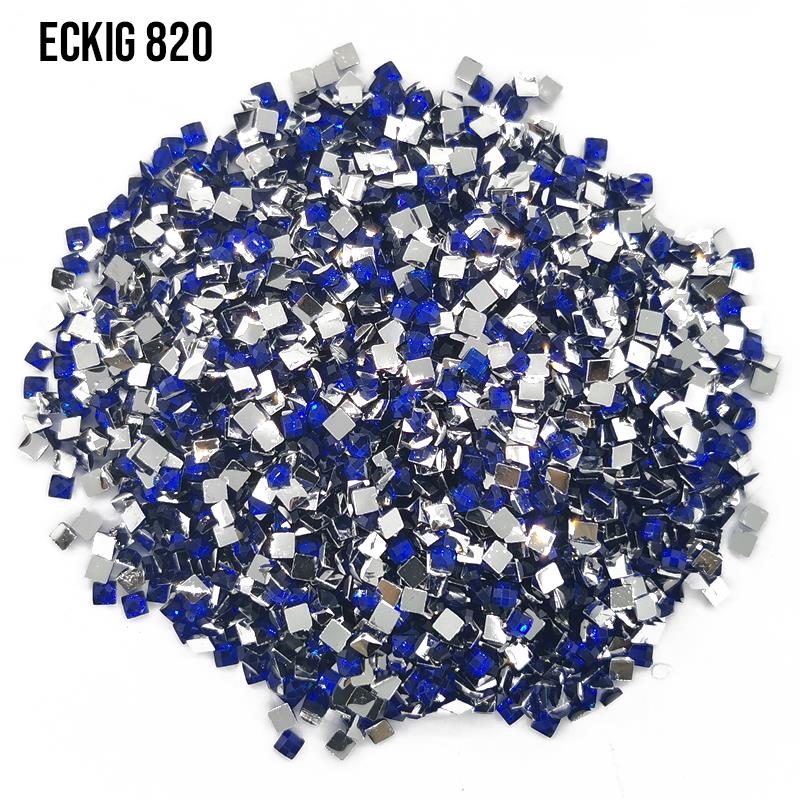 DMC 820 Royal Blue Very Dark - eckig Strass Diamond Painting Steine 2,5mm von Spielzeughafen
