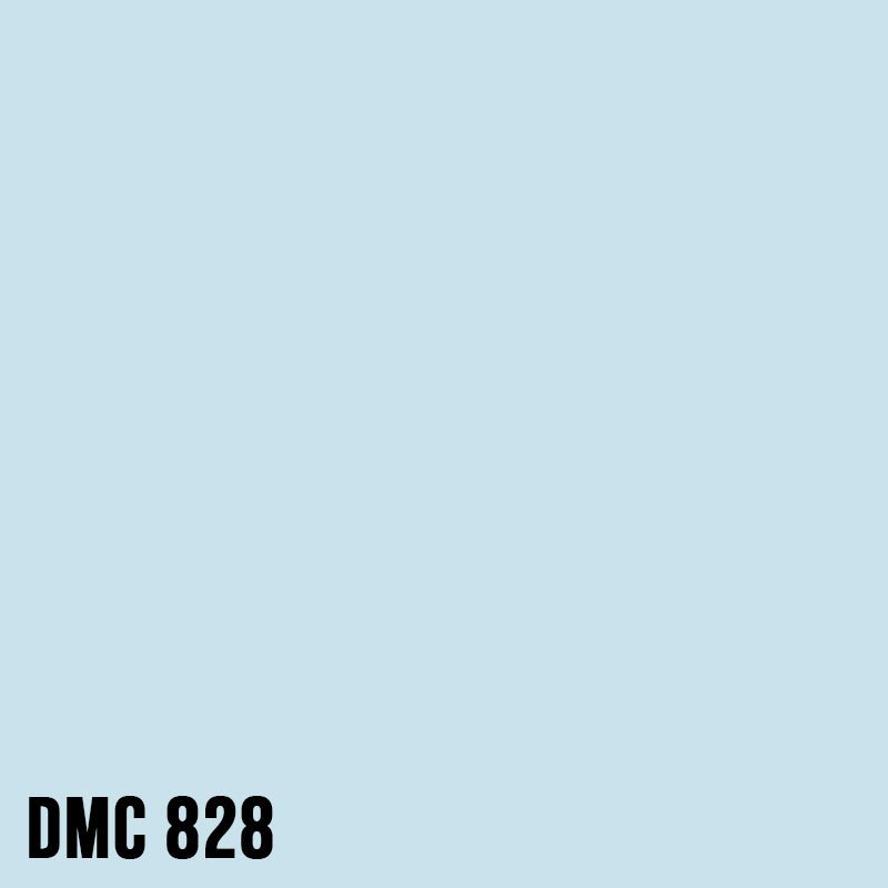 DMC 828 Blue - Ultra Very Light - eckig Diamond Painting Steine 2,5mm von Spielzeughafen