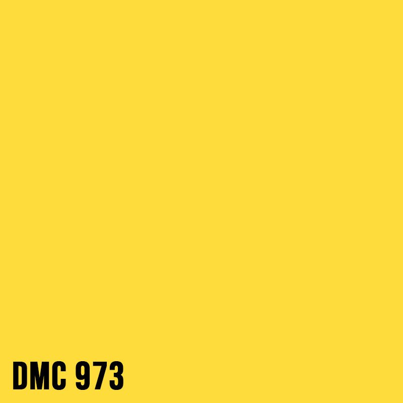 DMC 973 Canary - Bright - eckig Diamond Painting Steine 2,5mm von Spielzeughafen