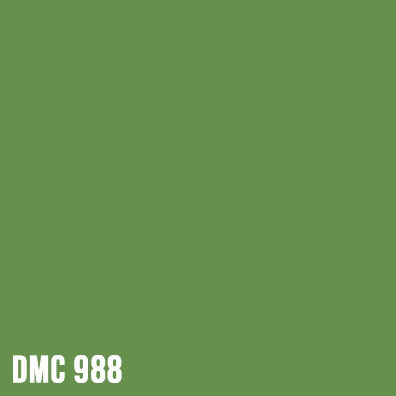 DMC 988 Forest Green - Medium - eckig Diamond Painting Steine 2,5mm von Spielzeughafen