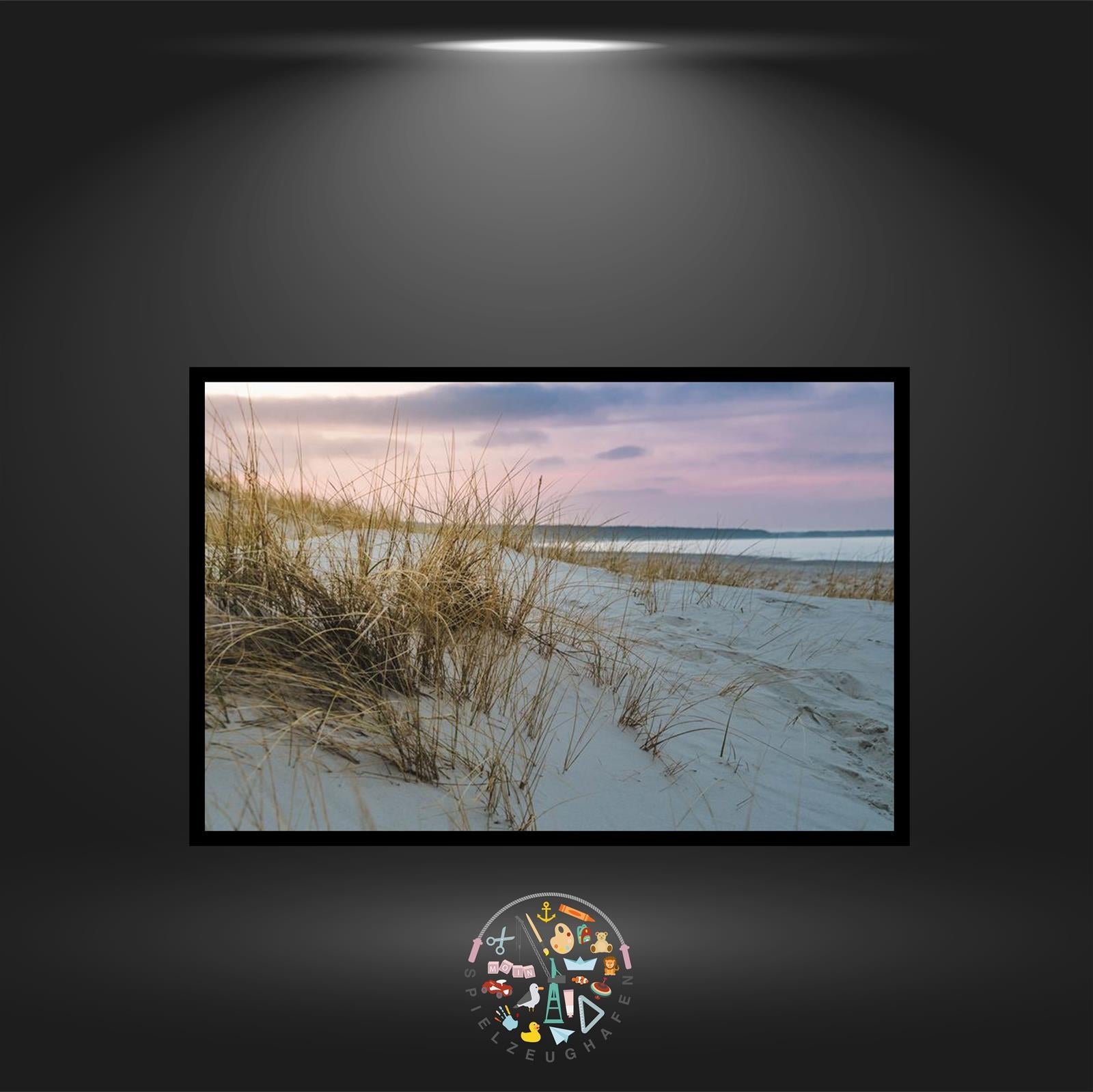 Dune in the morning - Quadratisch von Spielzeughafen