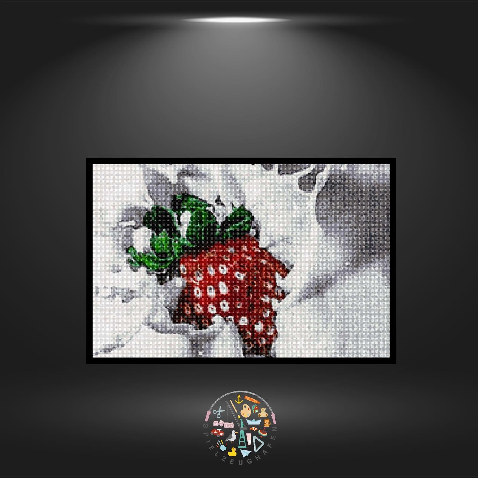 Erdbeermilch - Quadratisch von Spielzeughafen