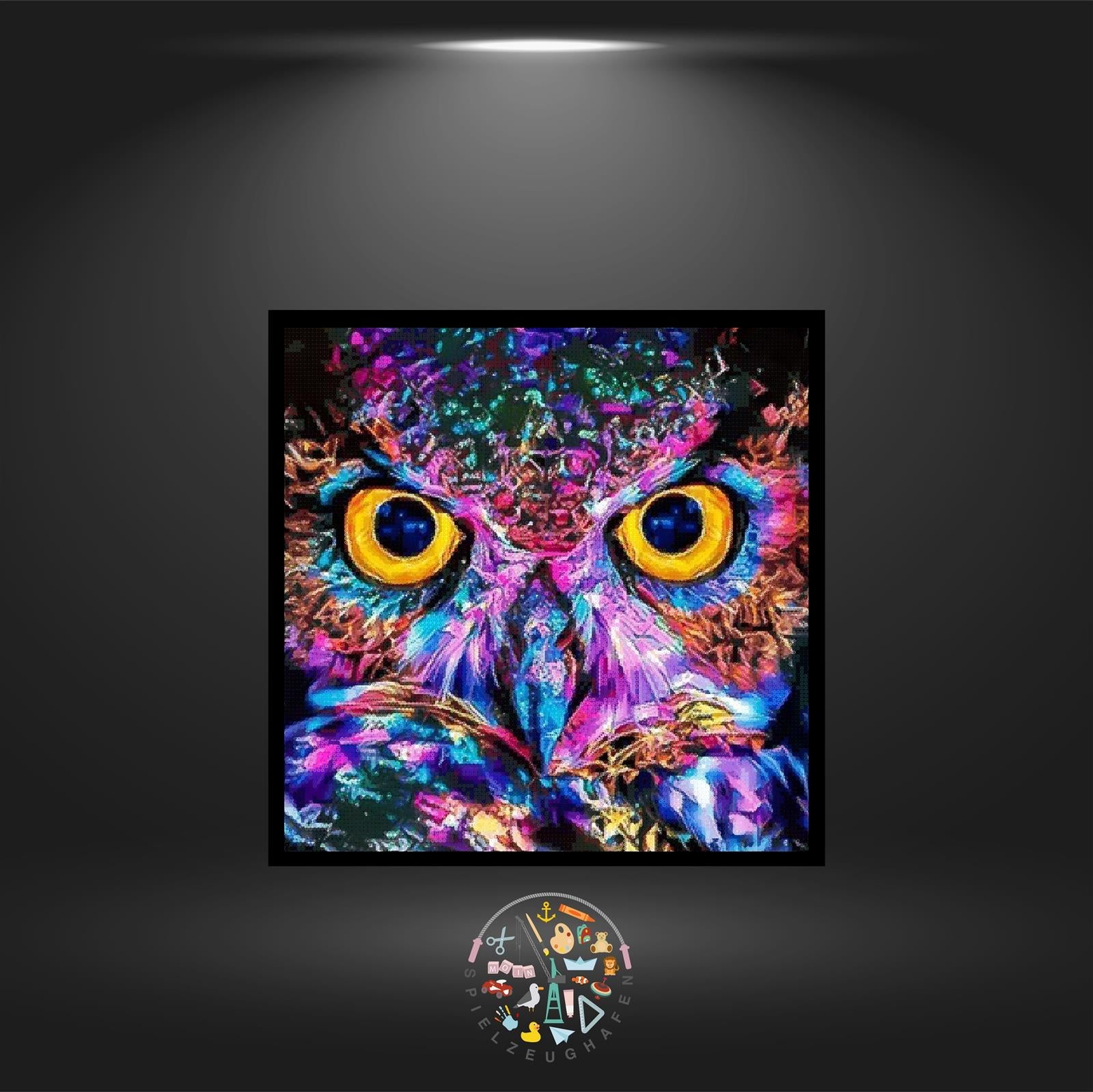 Eule Hedwig - Bügelperlen von Spielzeughafen