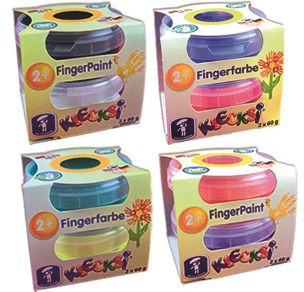 Feuchtmann KLECKSi Minis, Fingermalfarbe von Spielzeughafen