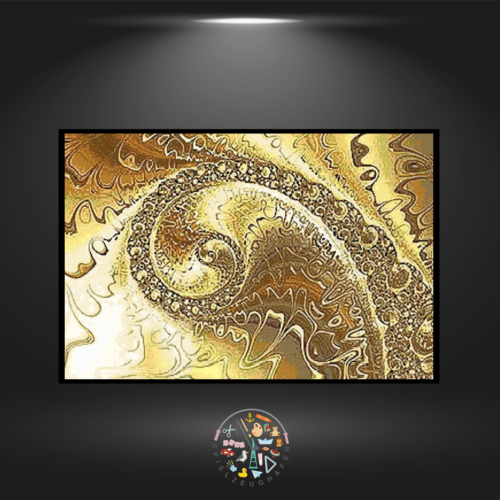 'Golden Fern' - Strass / Rhinestone von Spielzeughafen