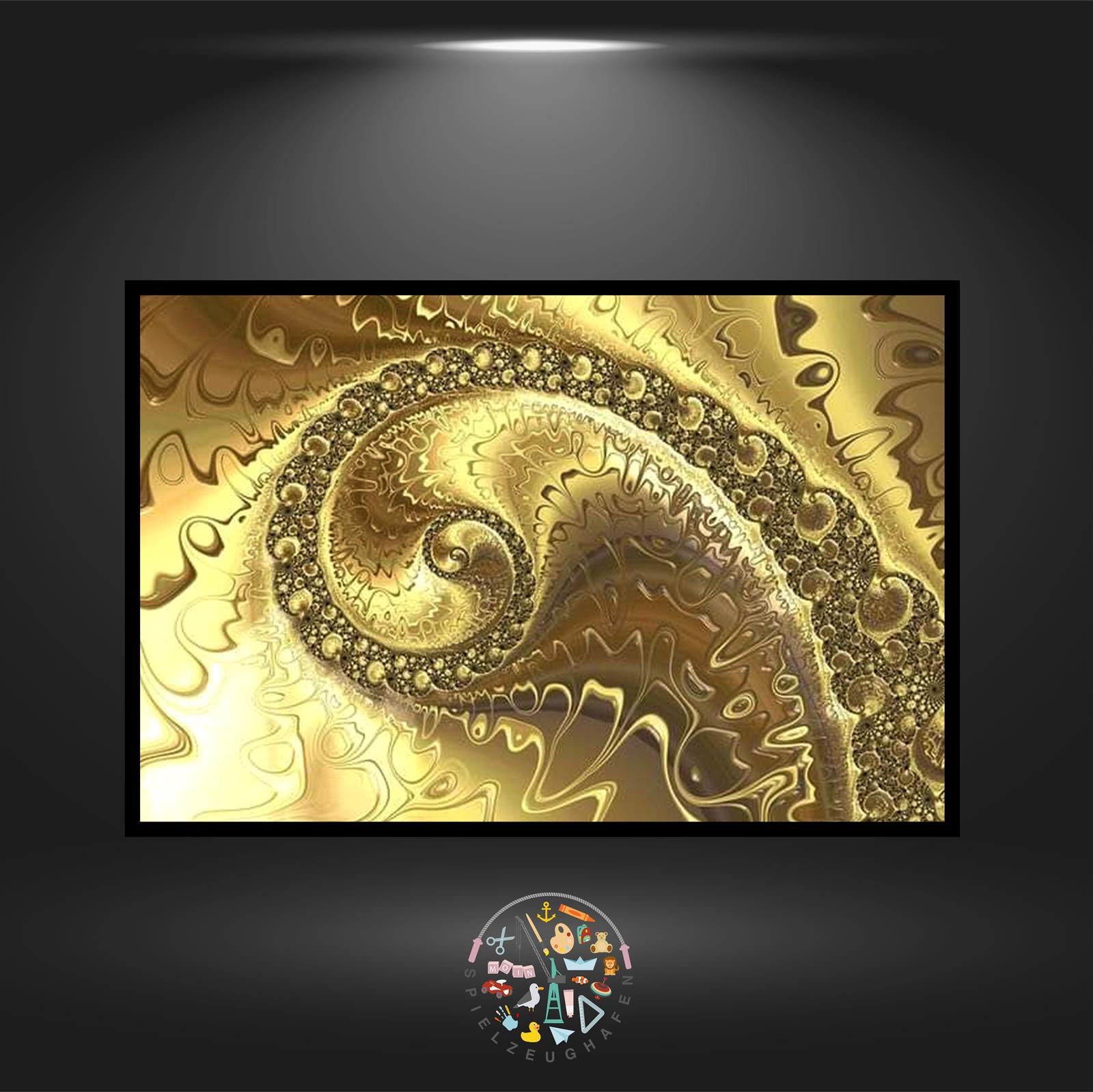 'Golden Fern' - Strass / Rhinestone von Spielzeughafen