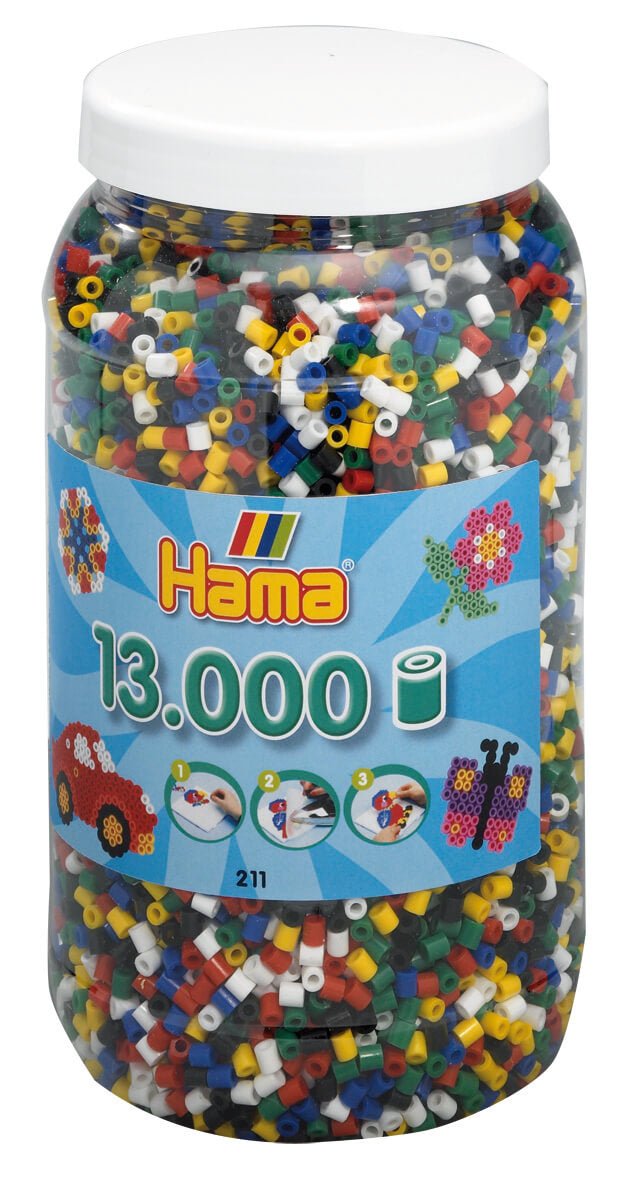 Hama Midi 13000 - Grundfarben Mix von Spielzeughafen
