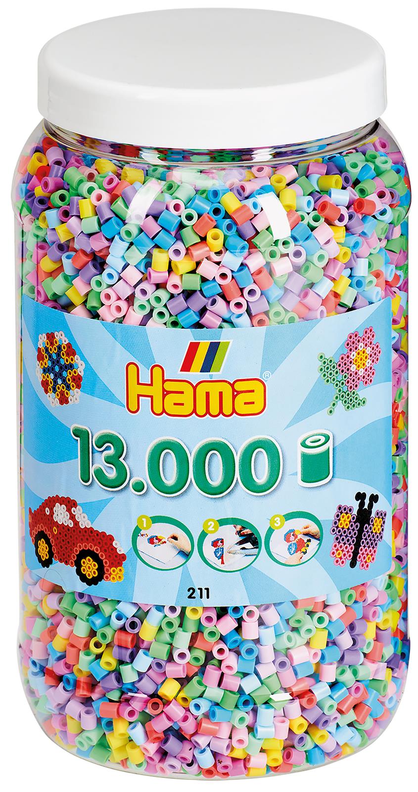 Hama Midi 13000 - Pastell Mix von Spielzeughafen