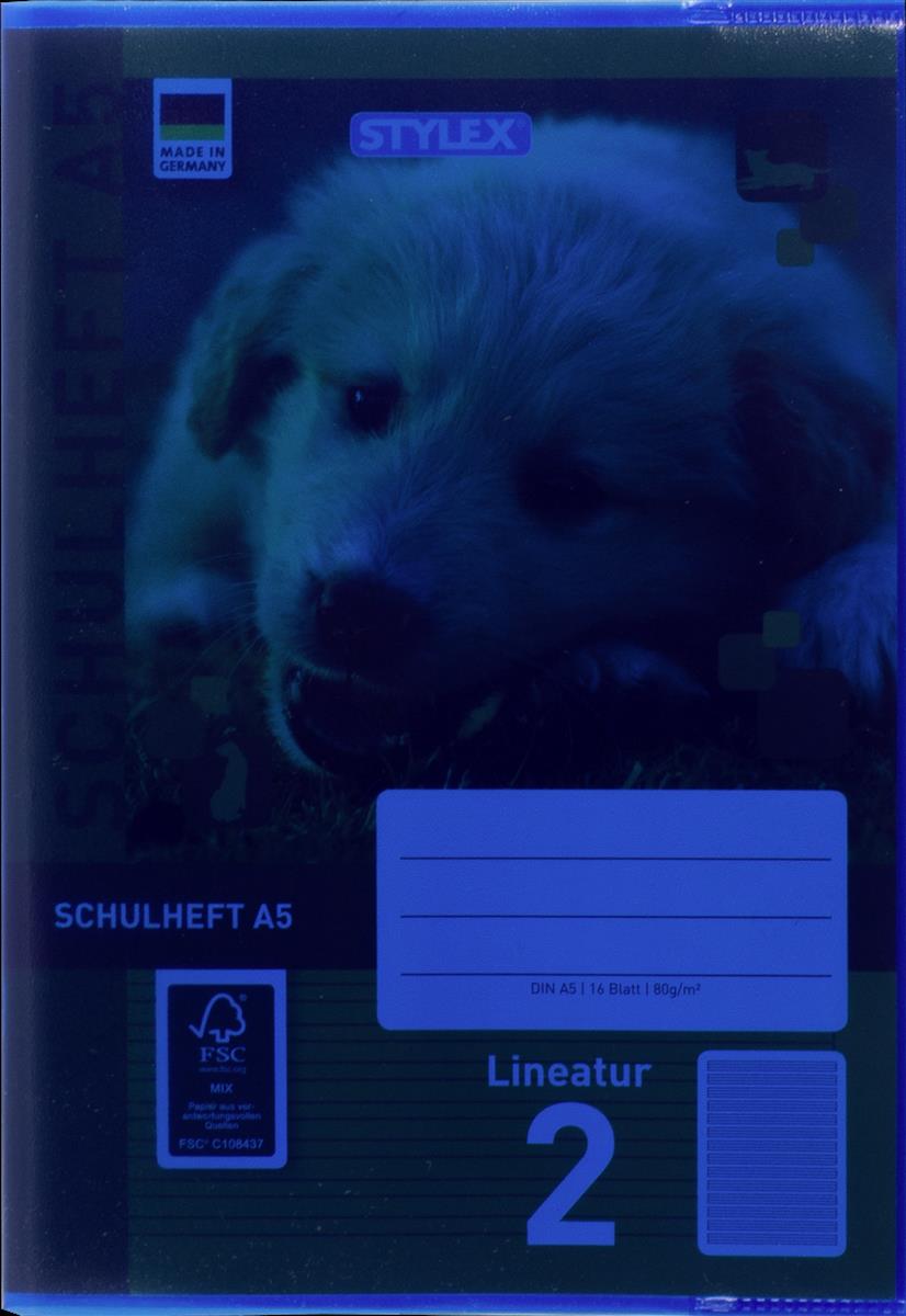 Heftumschläge, farbig transparent A5, Stylex von Spielzeughafen
