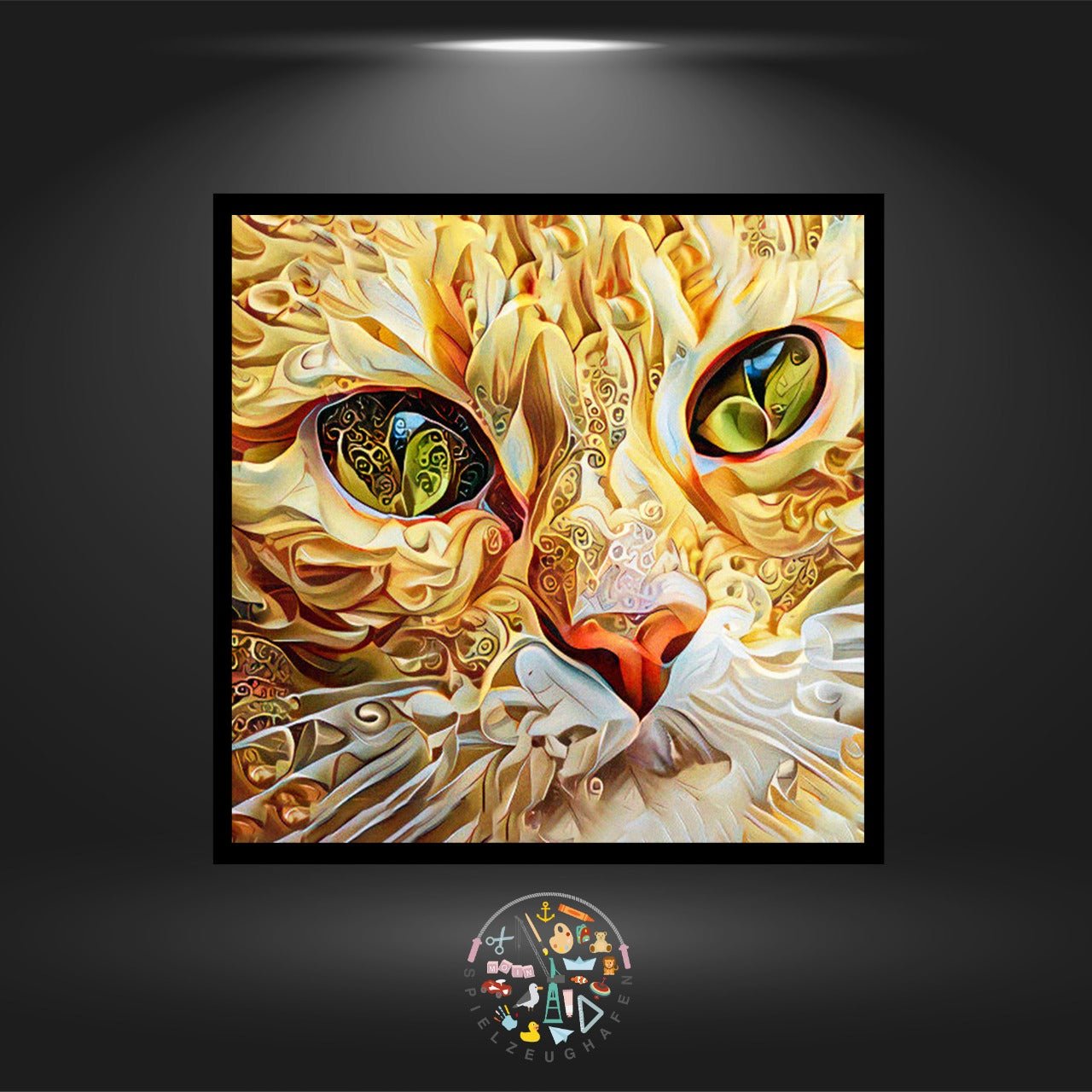 Katze 'Opal' - Strass / Rhinestone von Spielzeughafen