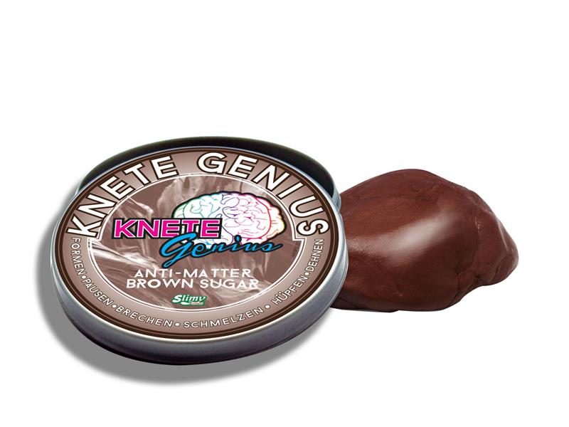 Knete Genius - Anti Matter - Brown Sugar von Spielzeughafen