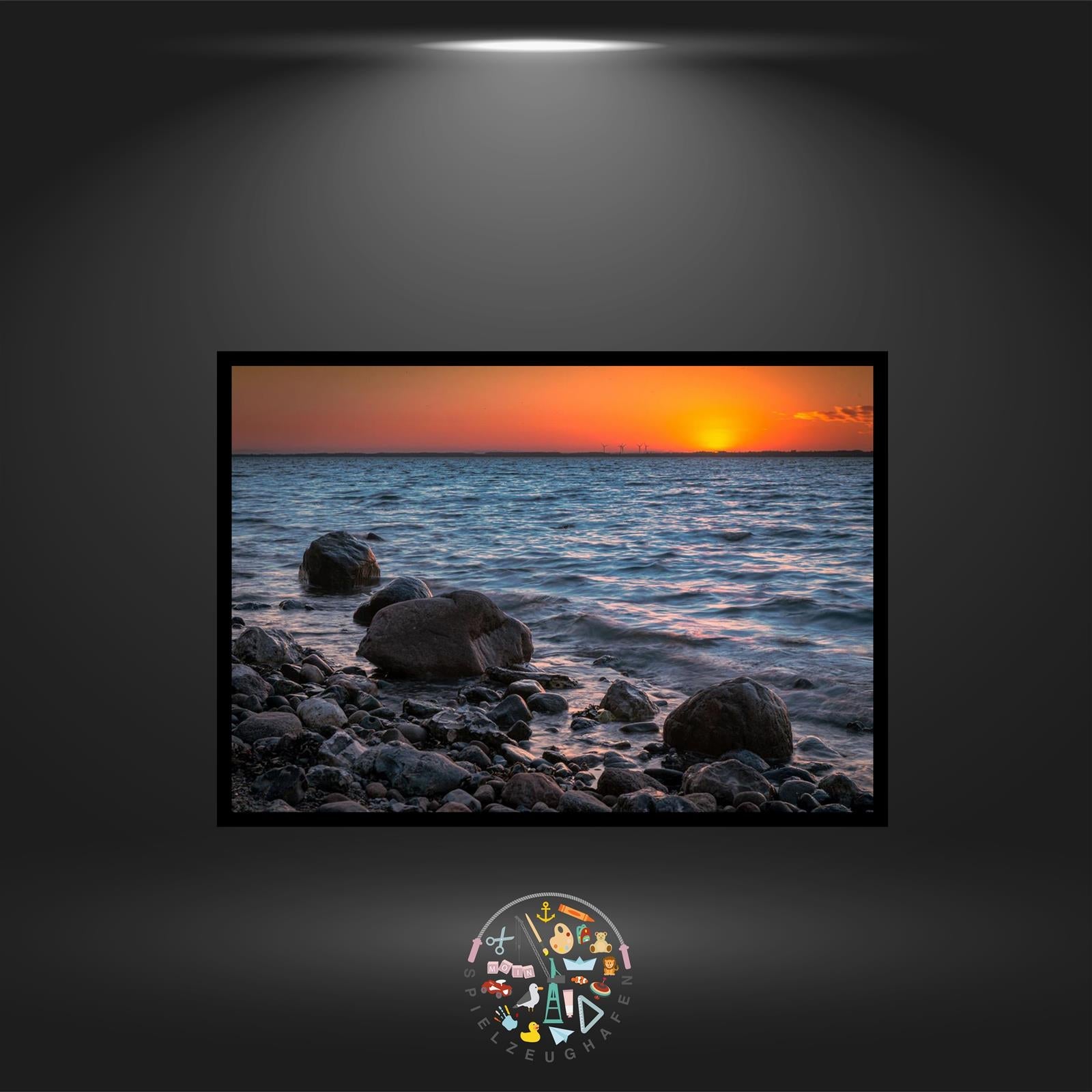 'Küste' - Quadratisch (exklusiv) von Spielzeughafen