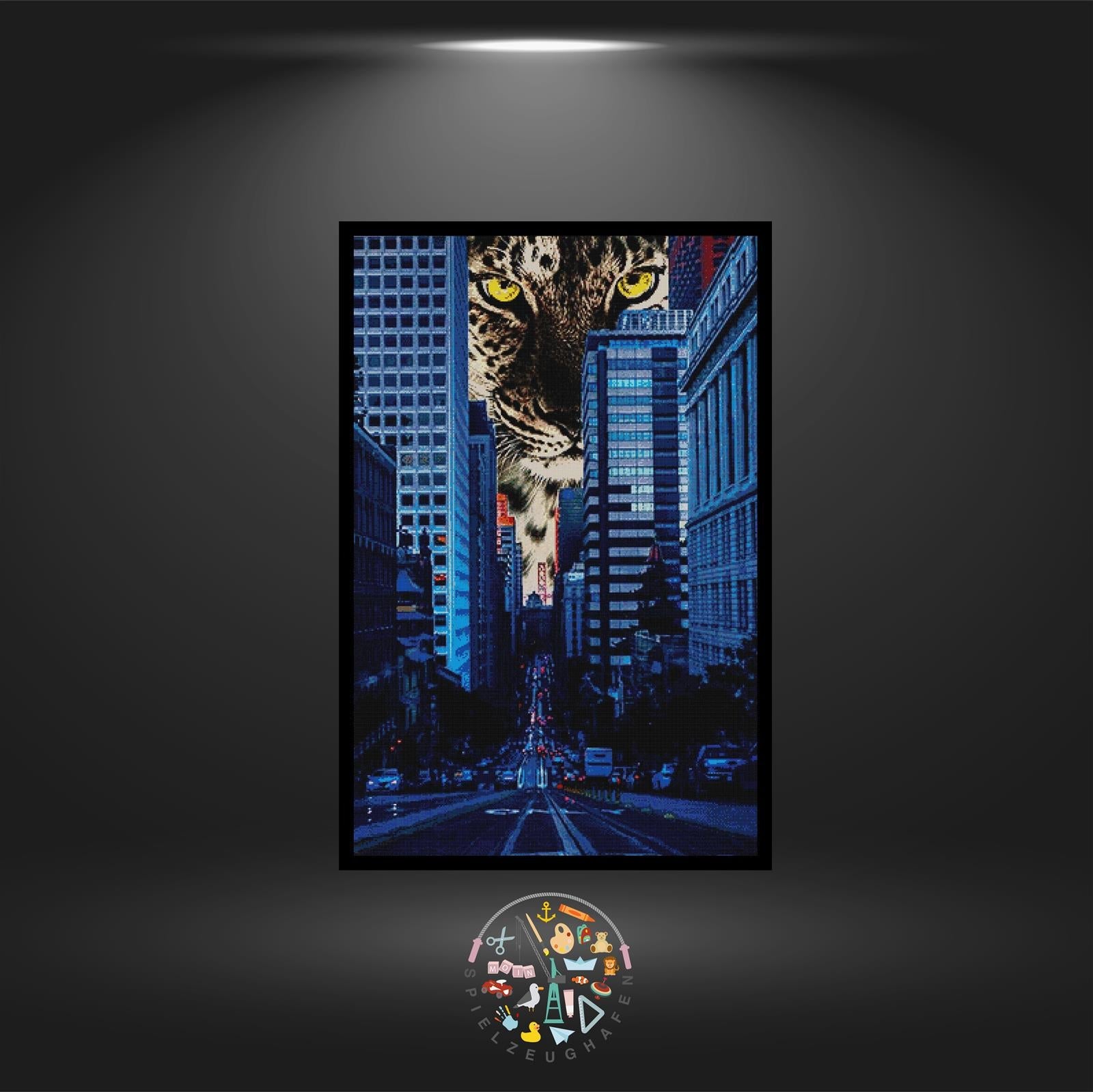 Leopard City - Quadratisch von Spielzeughafen