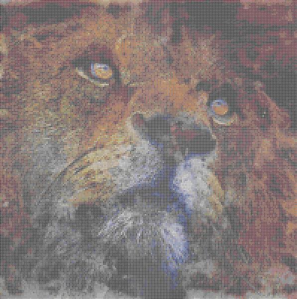 Lion - Bügelperlen von Spielzeughafen