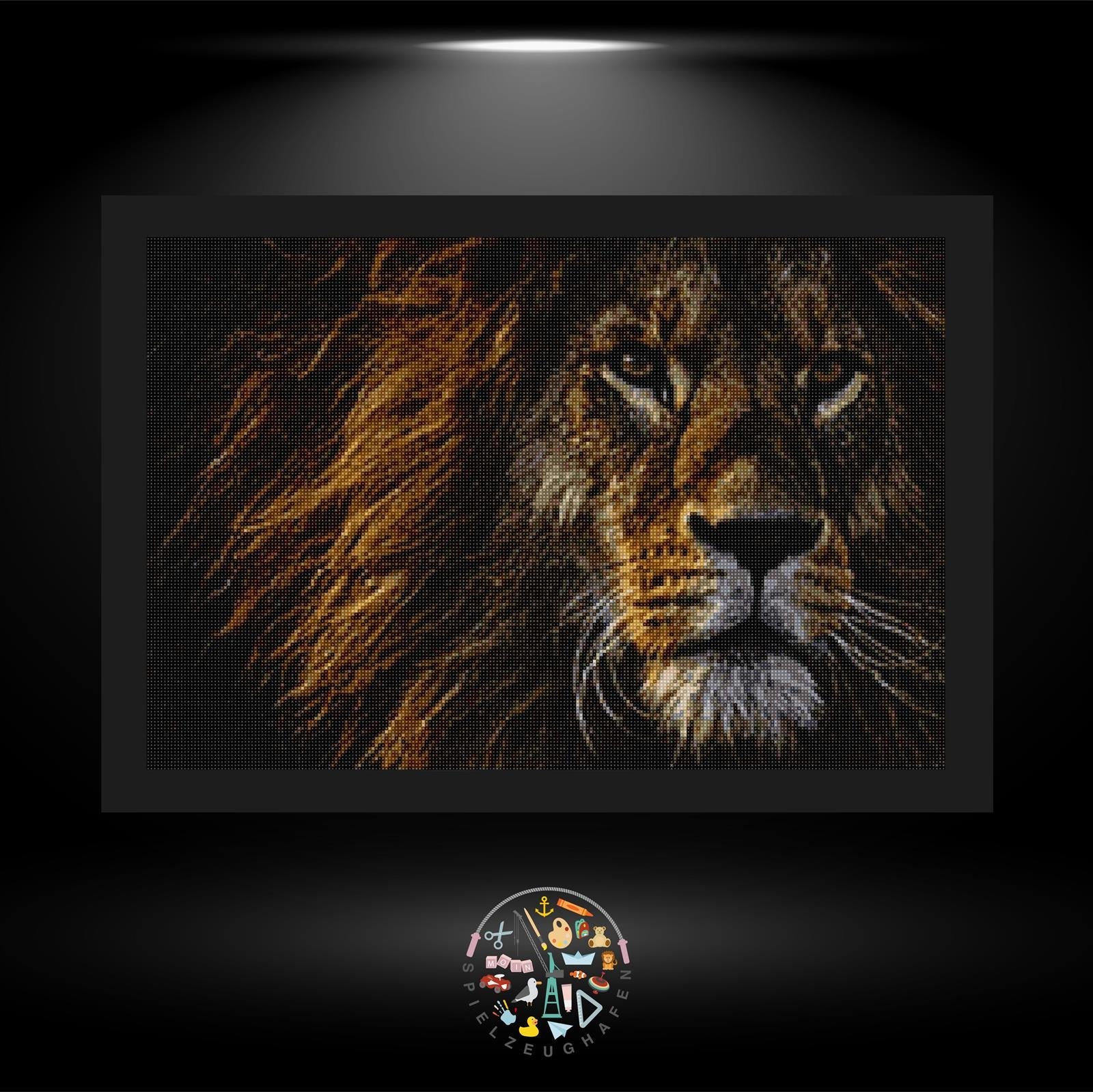 Löwe Clarence - Quadratisch von Spielzeughafen