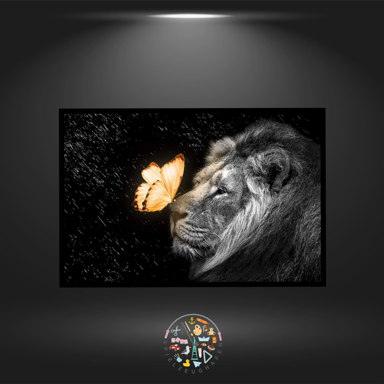 'Löwe Leonardo' - Strass / Rhinestone von Spielzeughafen