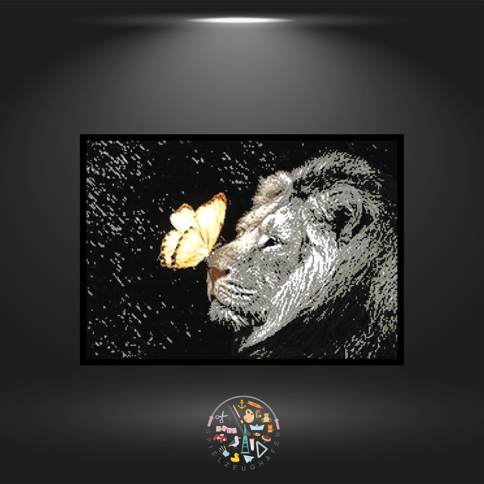 'Löwe Leonardo' - Strass / Rhinestone von Spielzeughafen