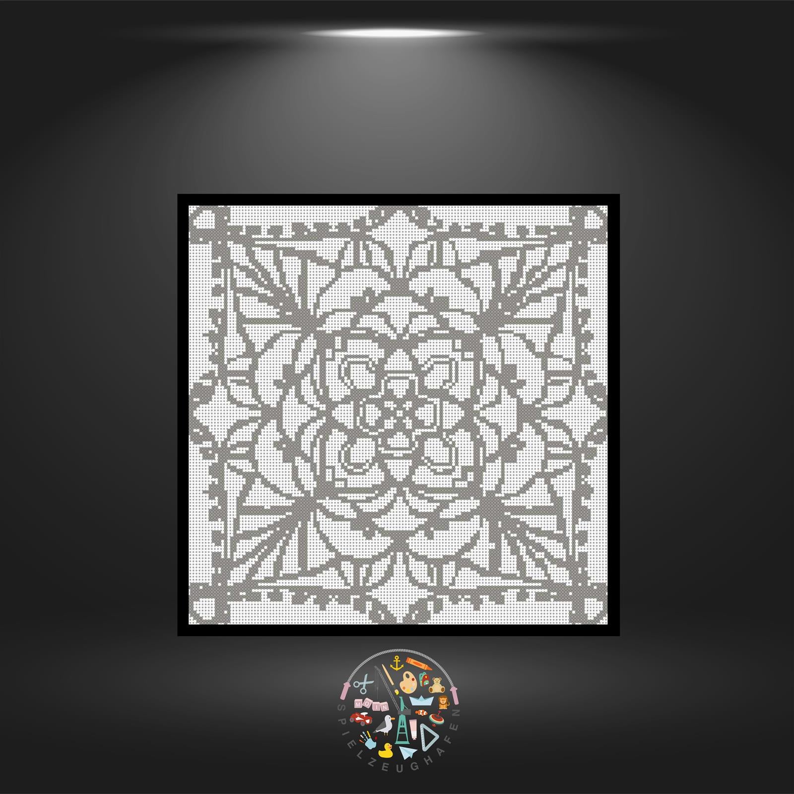 Mandala 20 - Strass (OHNE STEINE) von Spielzeughafen