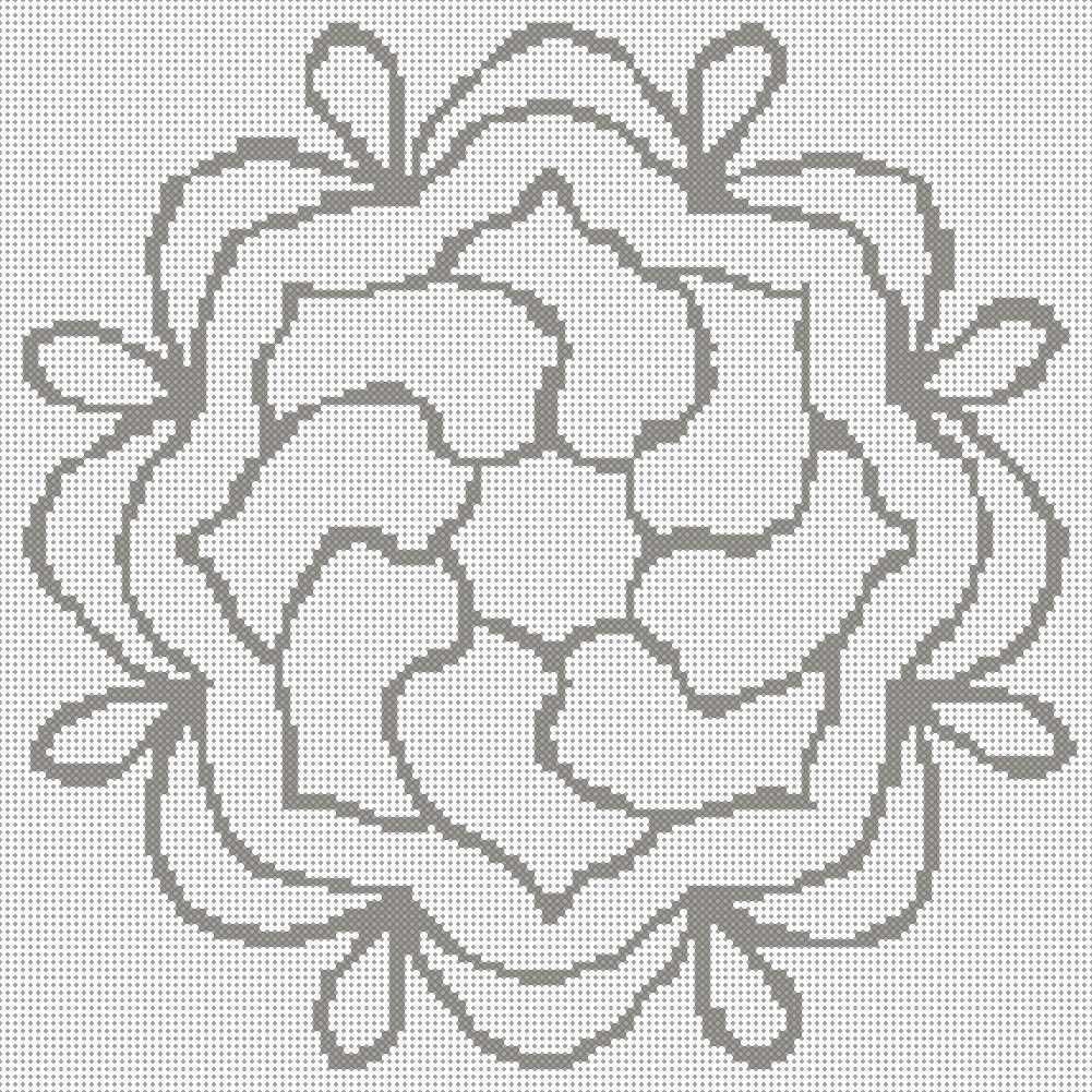 Mandala 4 - Strass (OHNE STEINE) von Spielzeughafen