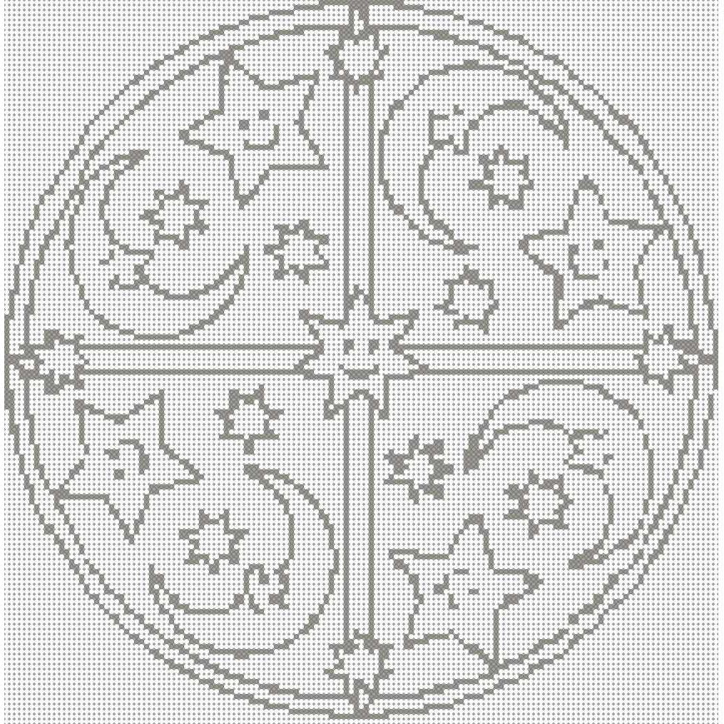 Mandala 8 - Strass (OHNE STEINE) von Spielzeughafen