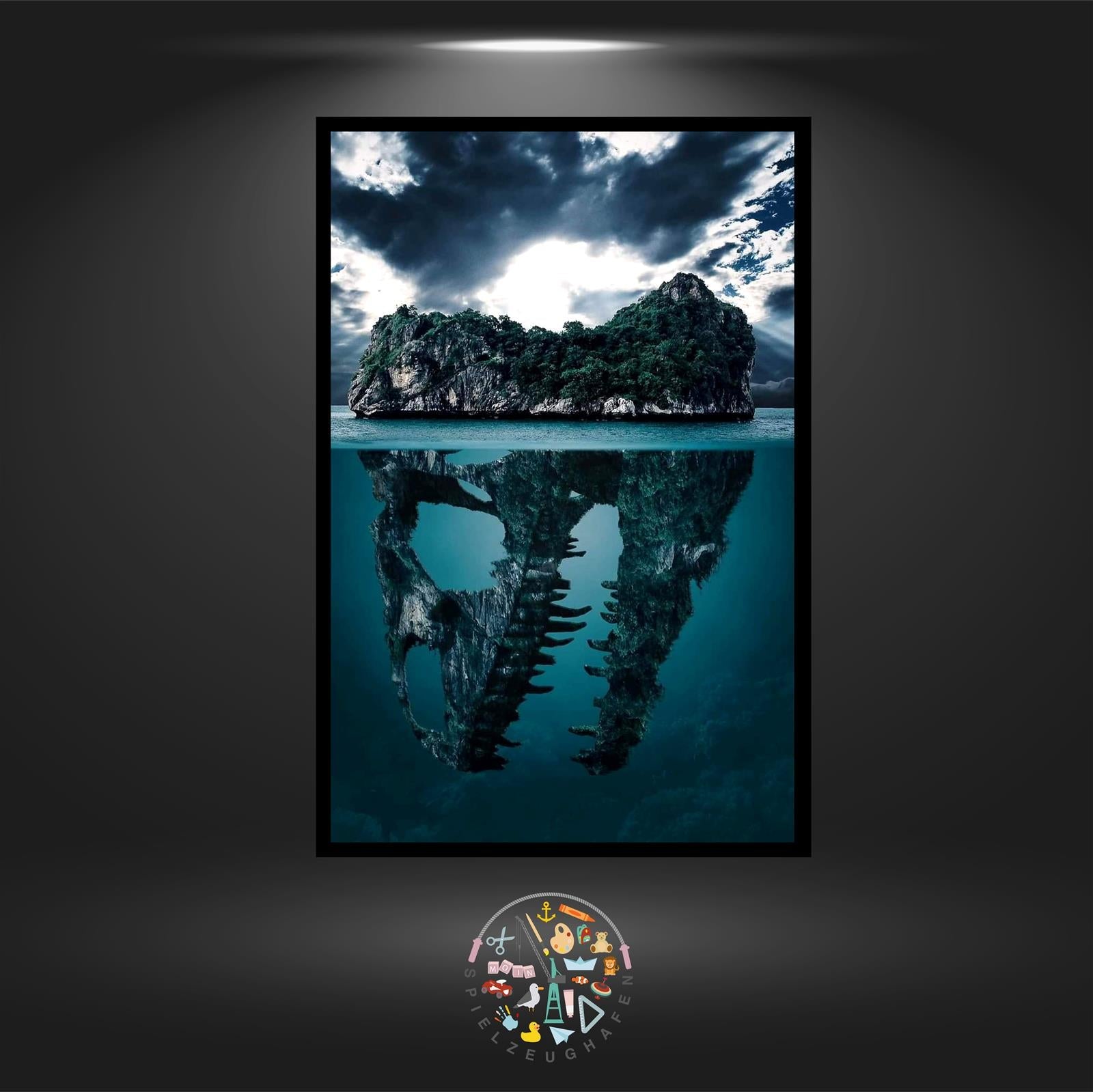 Mystische Insel - Quadratisch von Spielzeughafen