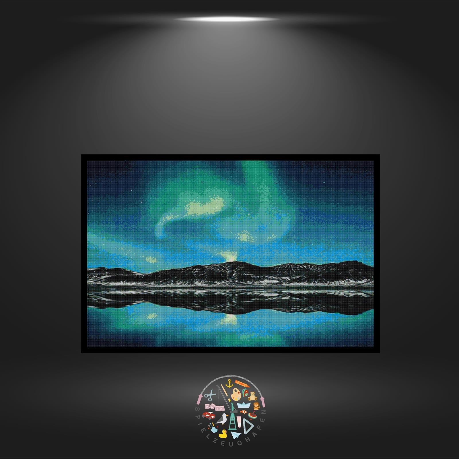 Over the lake - Quadratisch von Spielzeughafen