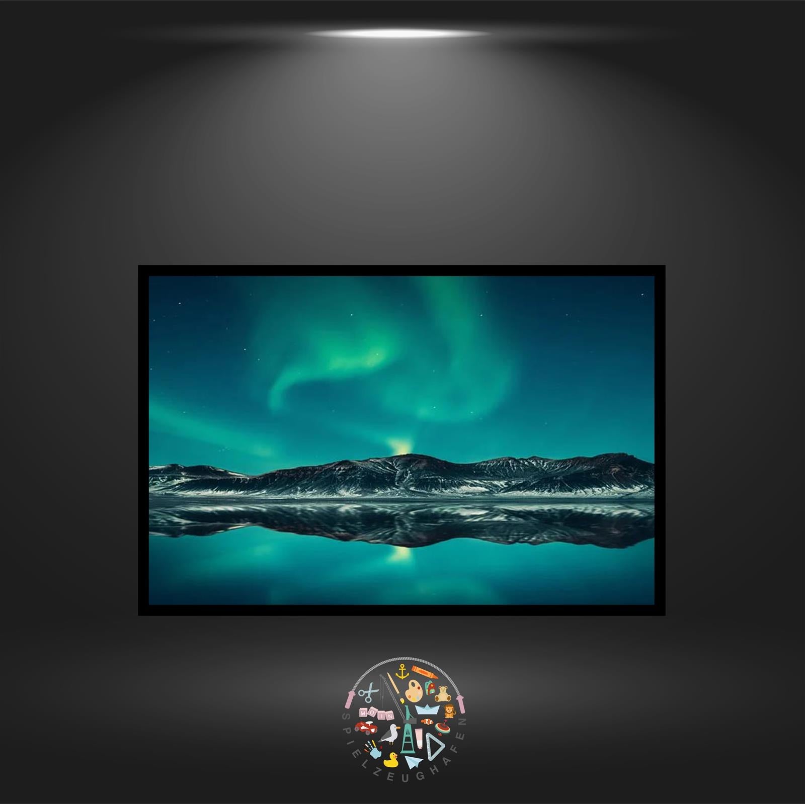 Over the lake - Quadratisch von Spielzeughafen