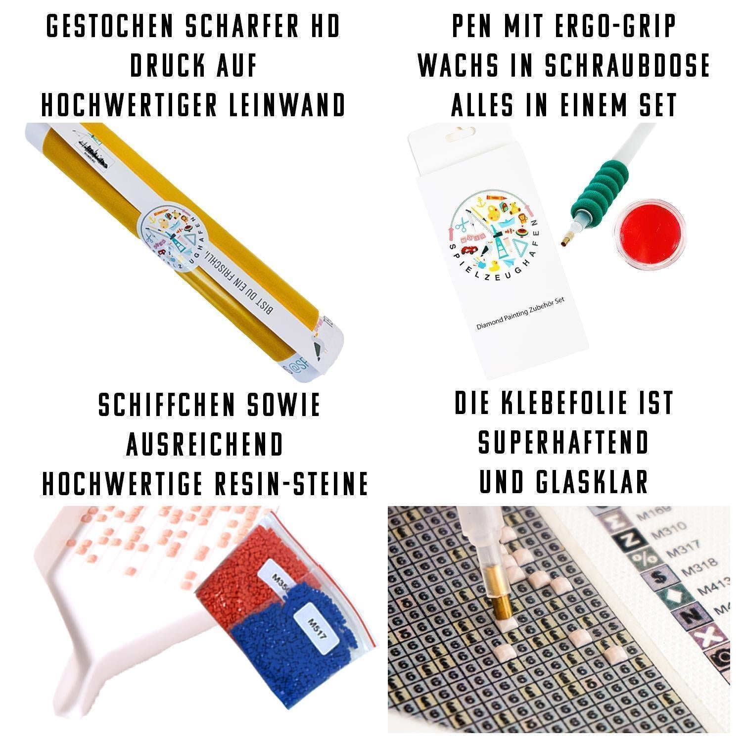 Regenbogenschmetterling - Quadratisch von Spielzeughafen