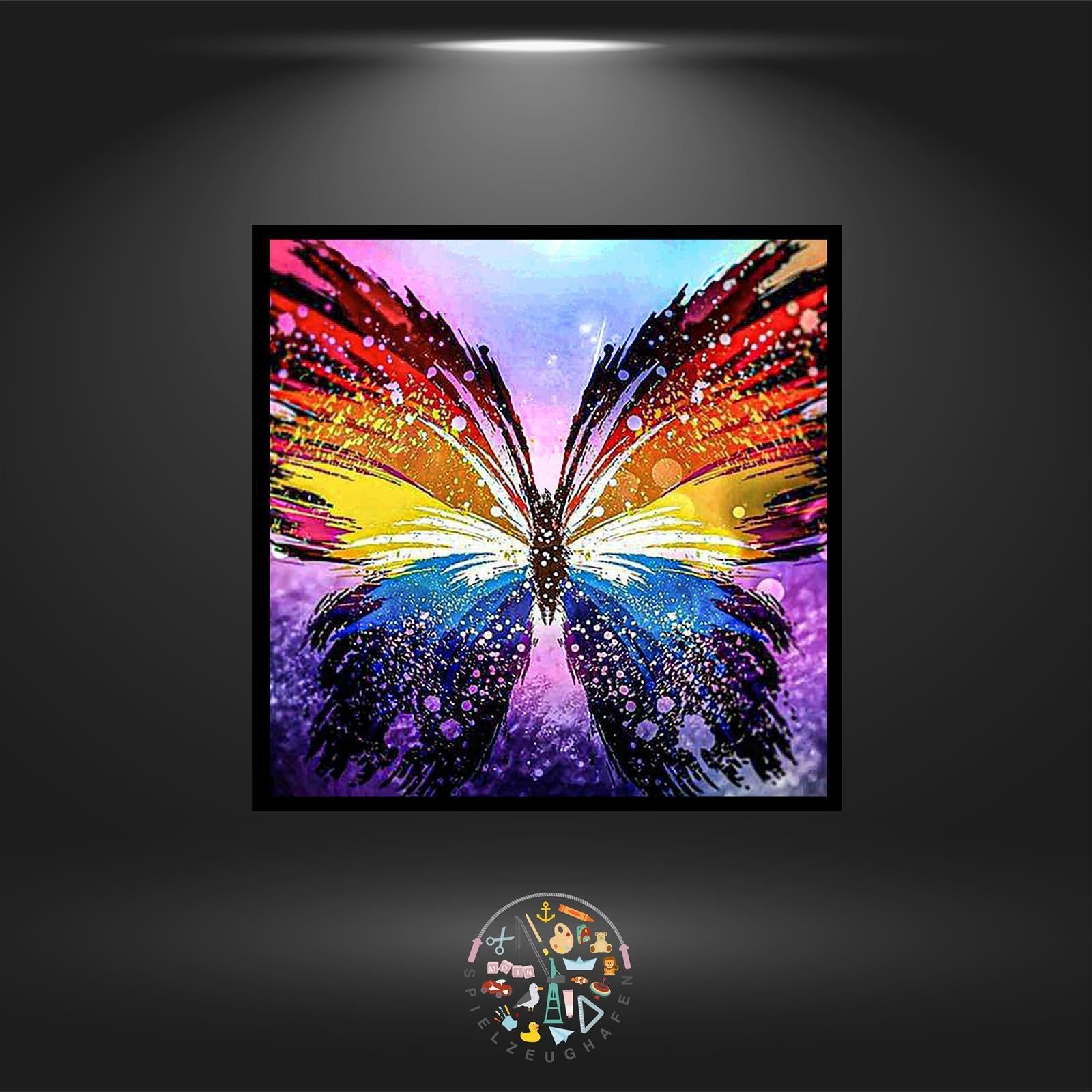 'Schmetterling Asmala' - Quadratisch von Spielzeughafen