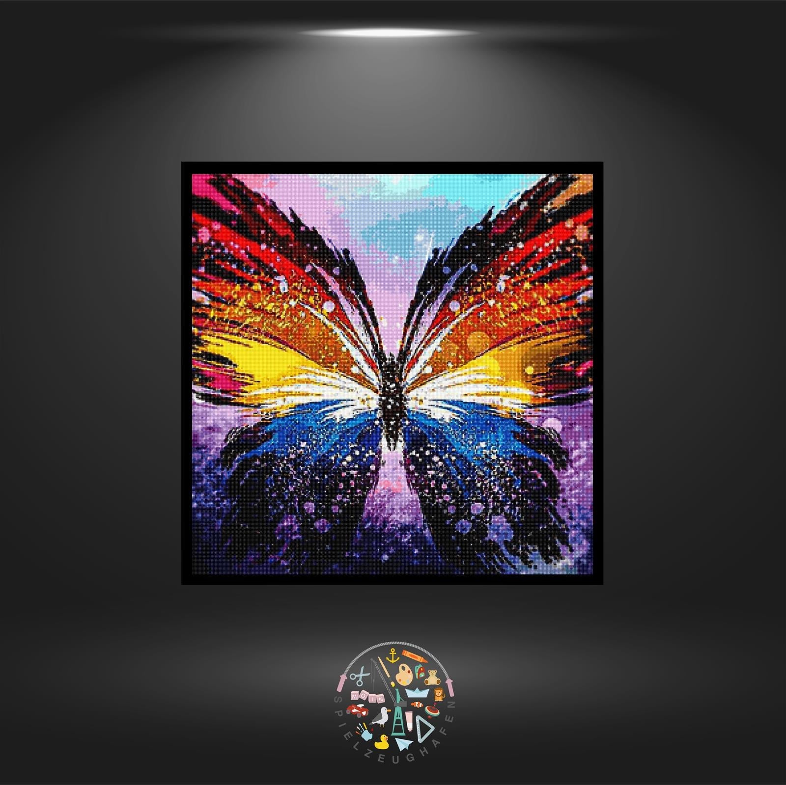 'Schmetterling Asmala' - Quadratisch von Spielzeughafen