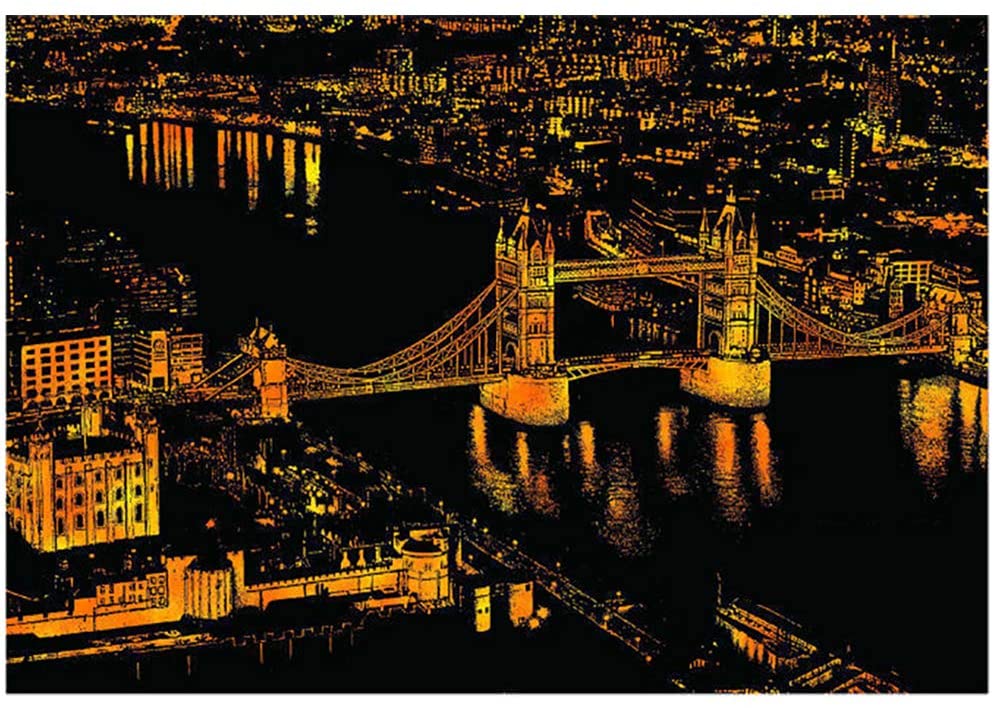 Scratch Painting London von Spielzeughafen