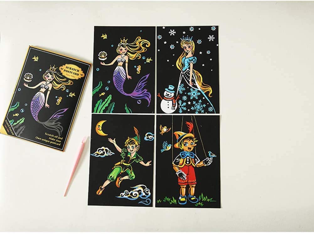 Scratch Painting Märchen von Spielzeughafen