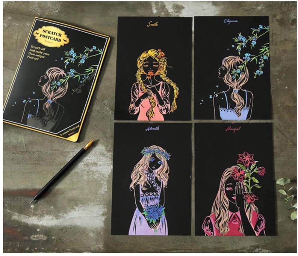 Scratch Painting Schönheit von Spielzeughafen