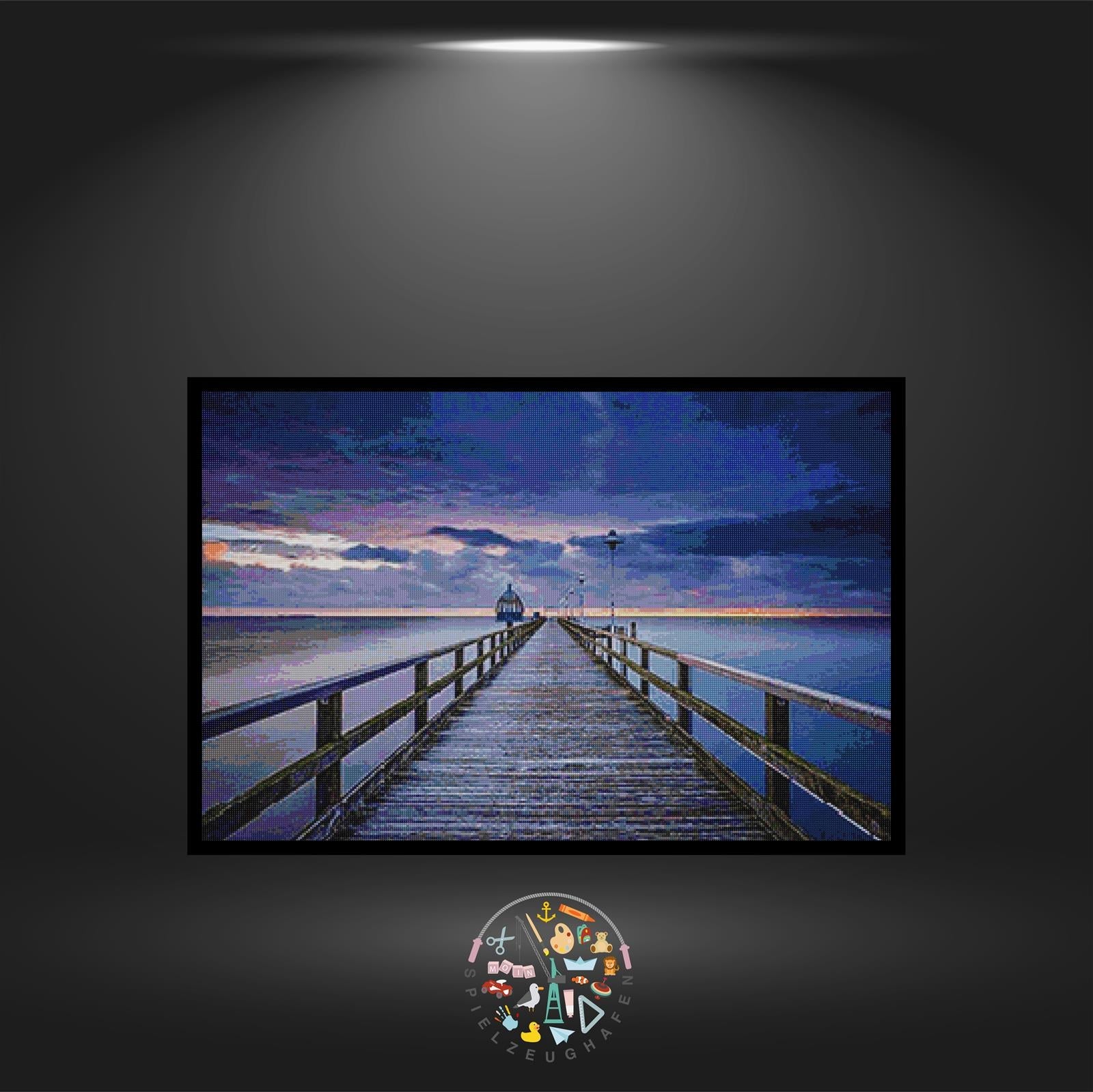 Seebrücke - Quadratisch von Spielzeughafen