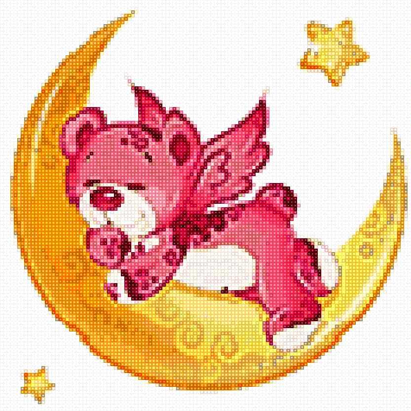 'Sleeping angel' - Quadratisch von Spielzeughafen