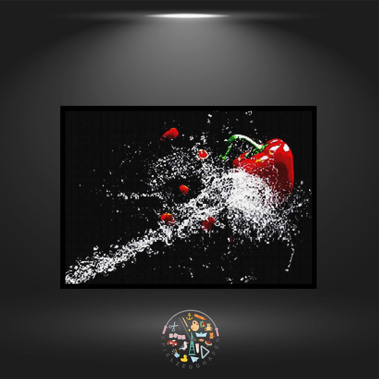 'Splashes of water' - Quadratisch von Spielzeughafen