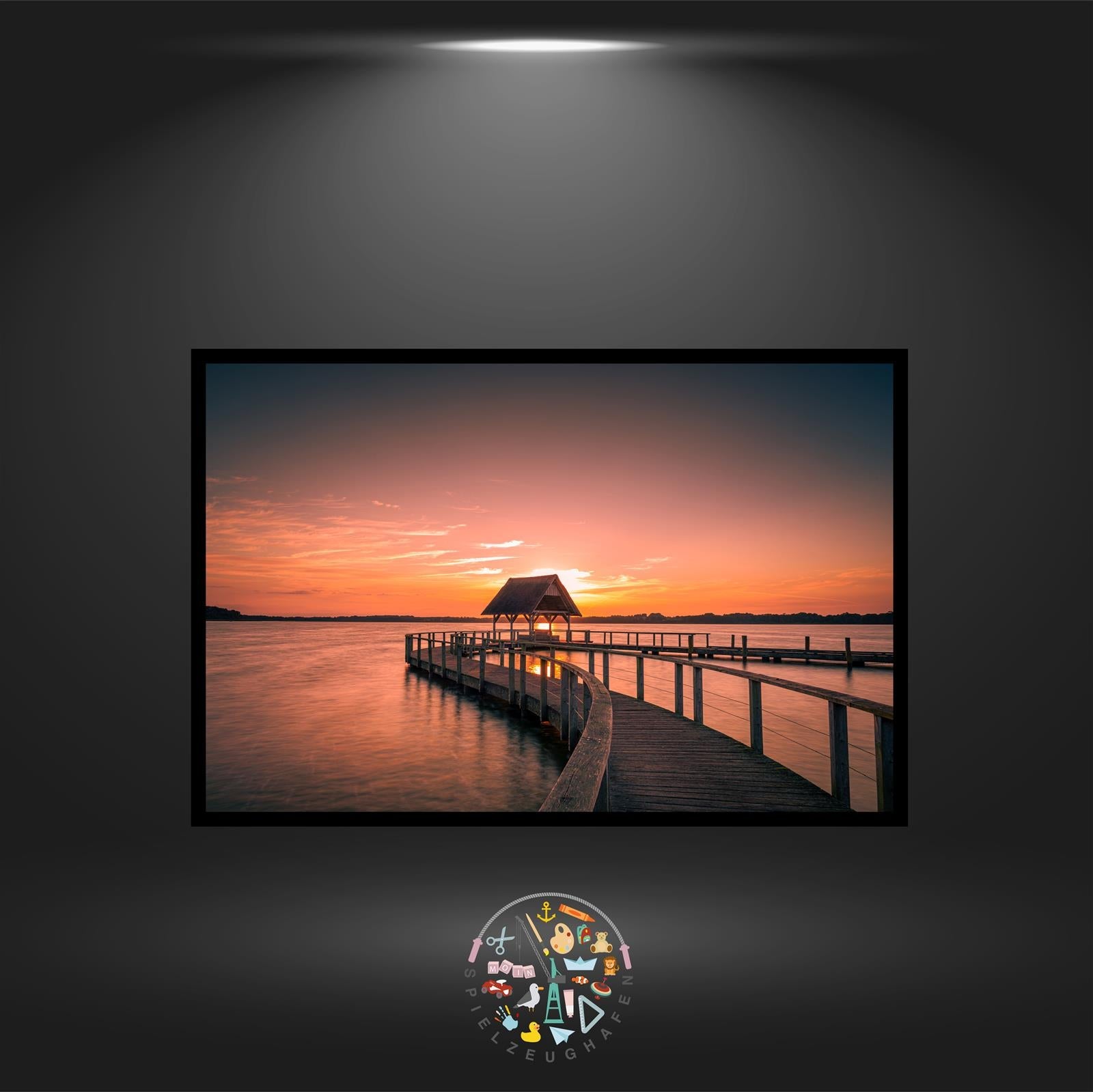 Steg - Quadratisch (exklusiv) von Spielzeughafen