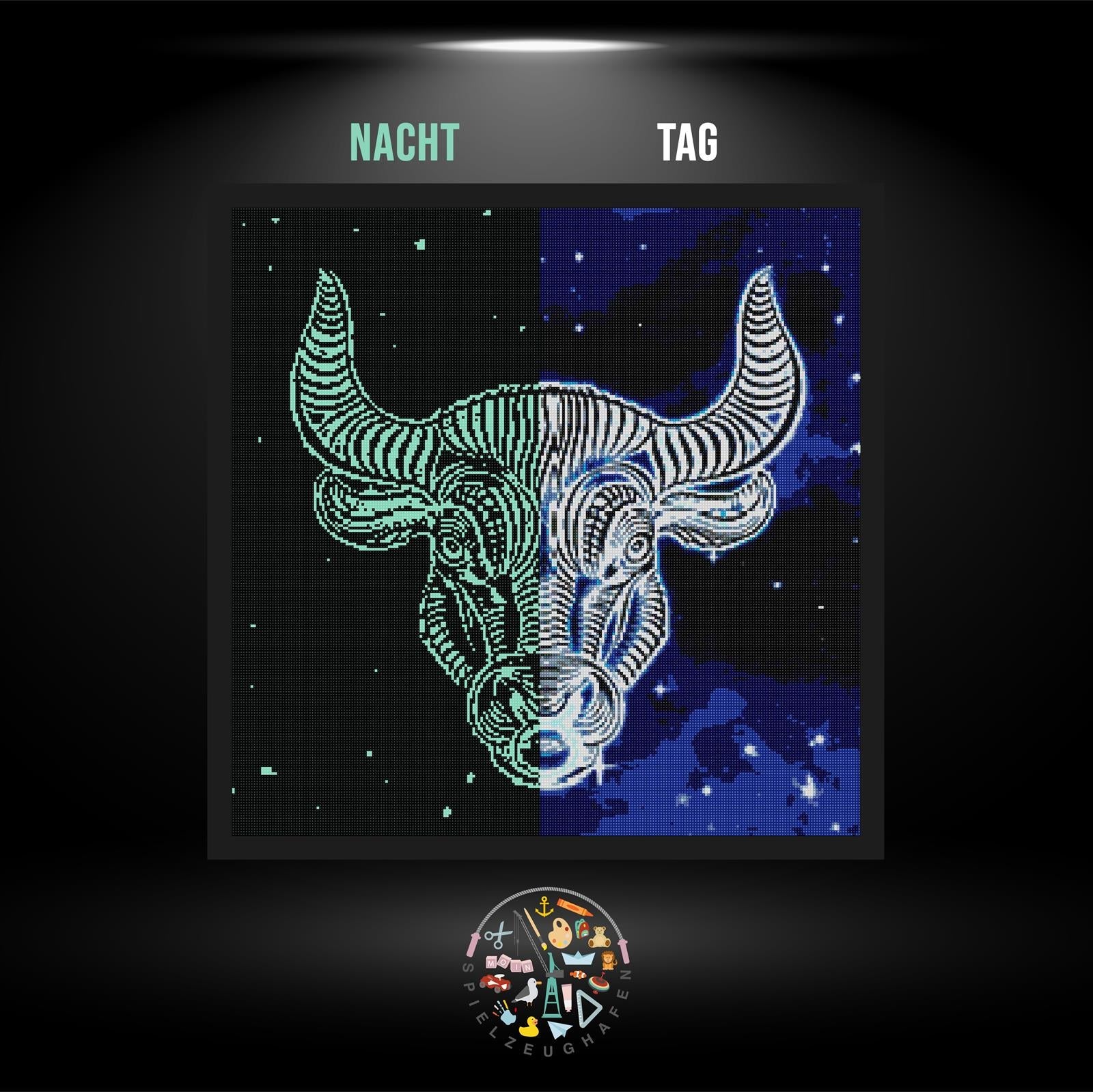 Sternzeichen Nachtleuchtend Stier von Spielzeughafen