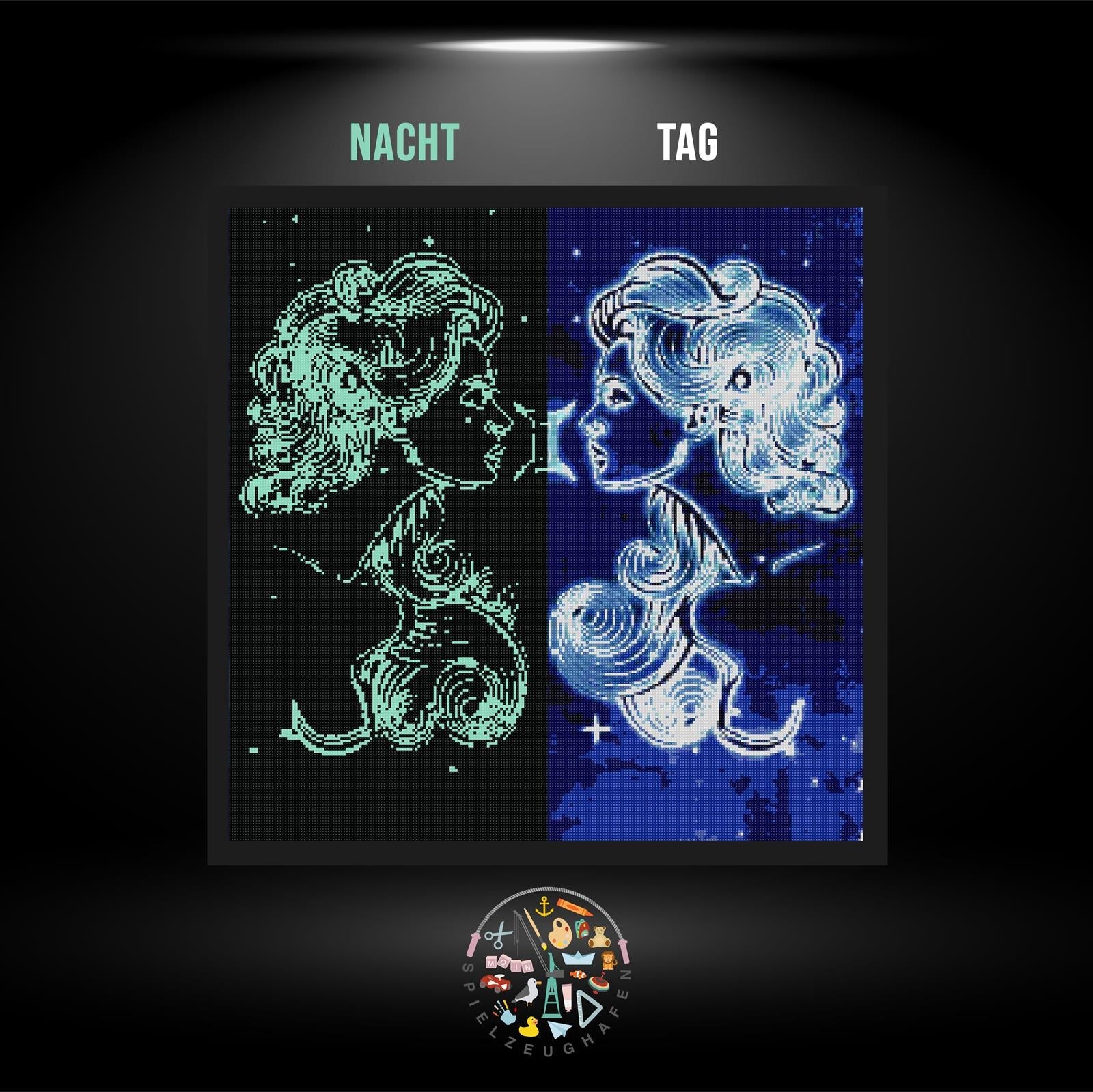 Sternzeichen Nachtleuchtend Zwilling von Spielzeughafen