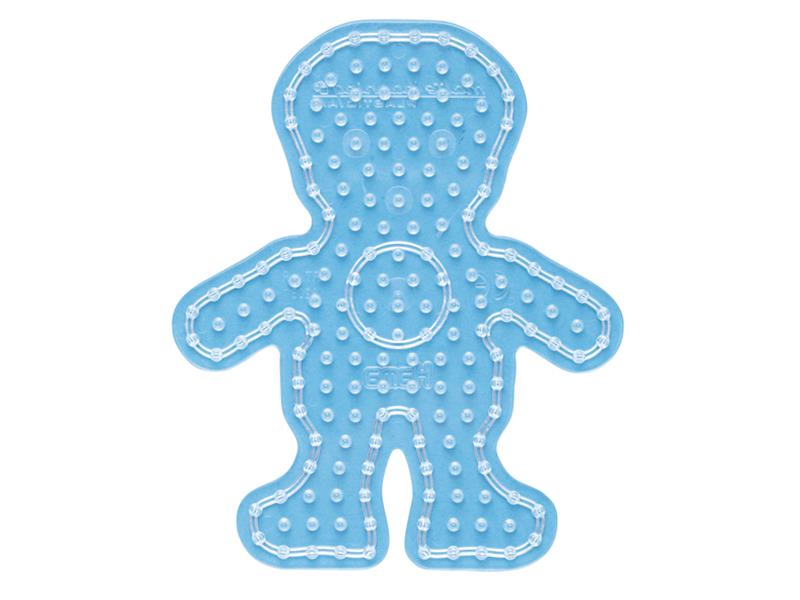 Stiftplatte für Maxi Bügelperlen, Junge von Spielzeughafen